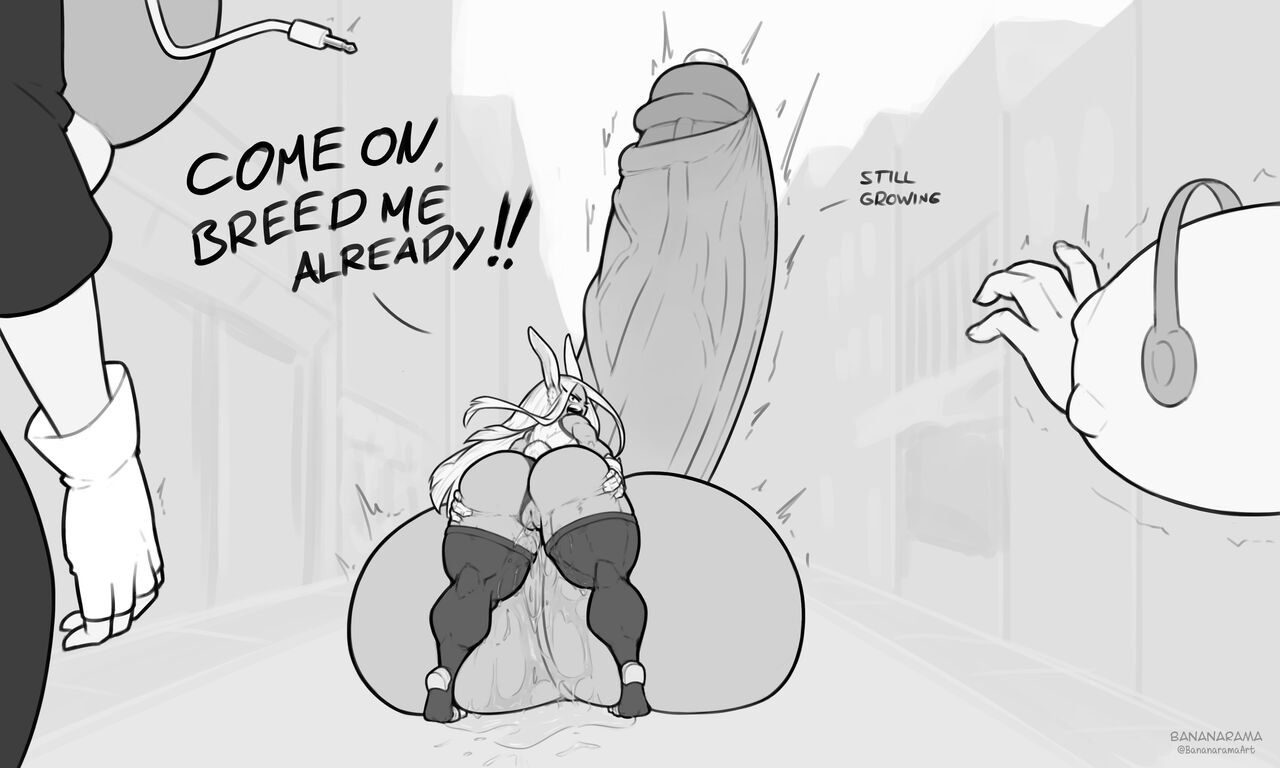 My Futa Academia: Miruko in Heat page 6 full