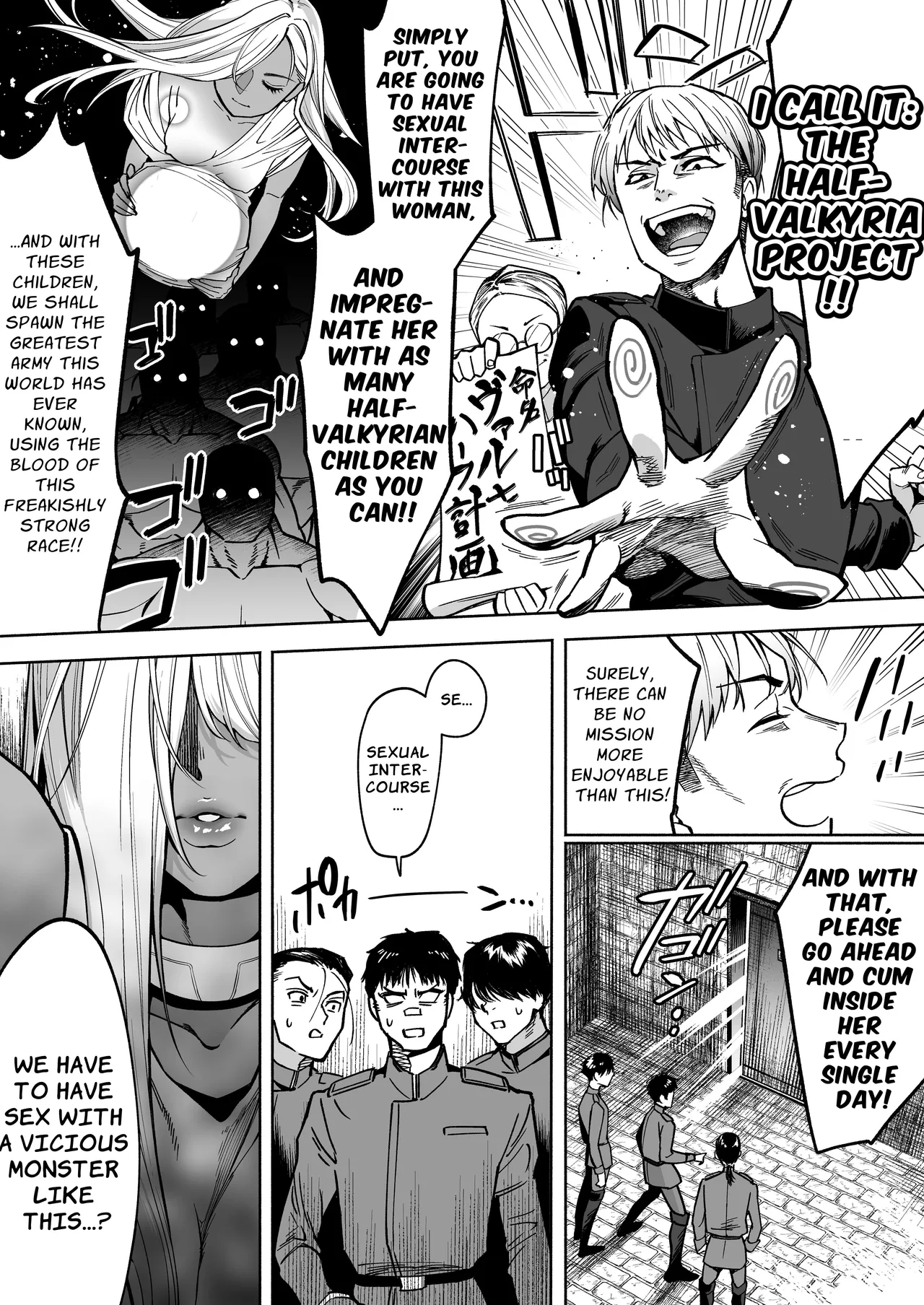 The Strongest Cool Female Warrior is Captured and put into a Breeding Project page 7 full