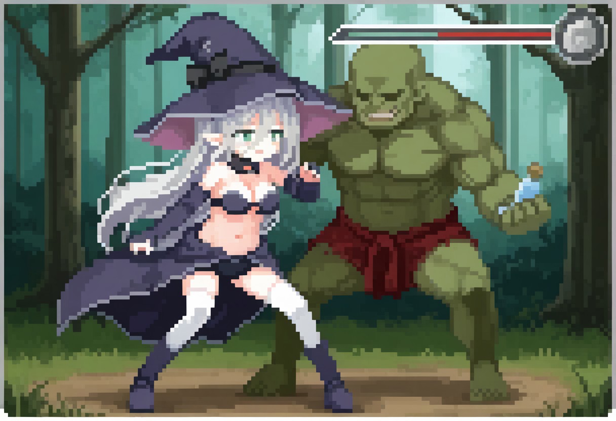 elder sister Laevigata VS greenskin orc page 10 full