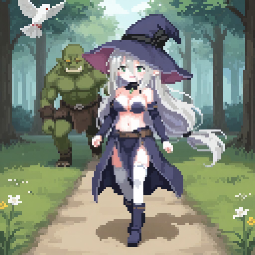 elder sister Laevigata VS greenskin orc page 6 full