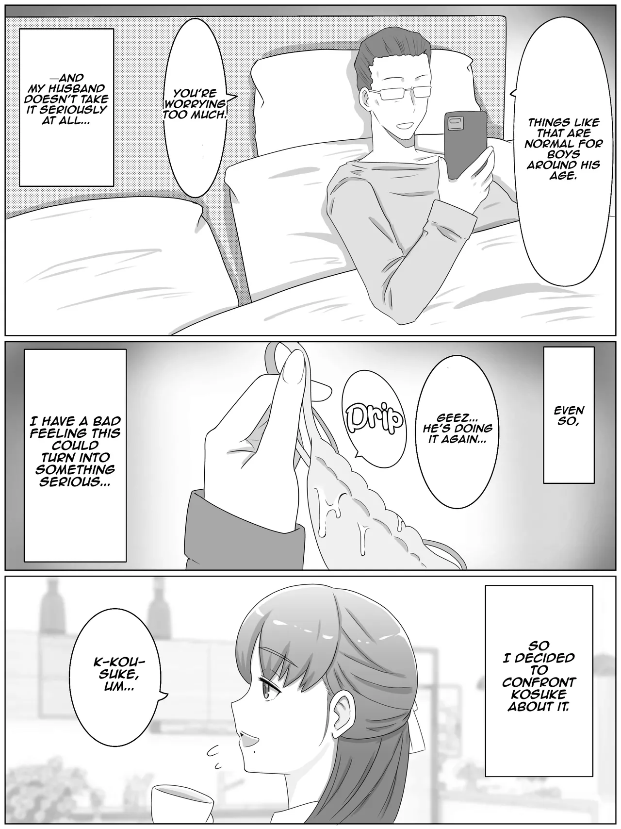 Kaa-san to Shitai Koto ~Musuko no Kodane de Haramu Kyonyuu Haha | Things I want to do with Mom ~ A busty mother pregnant with her son’s seed page 4 full