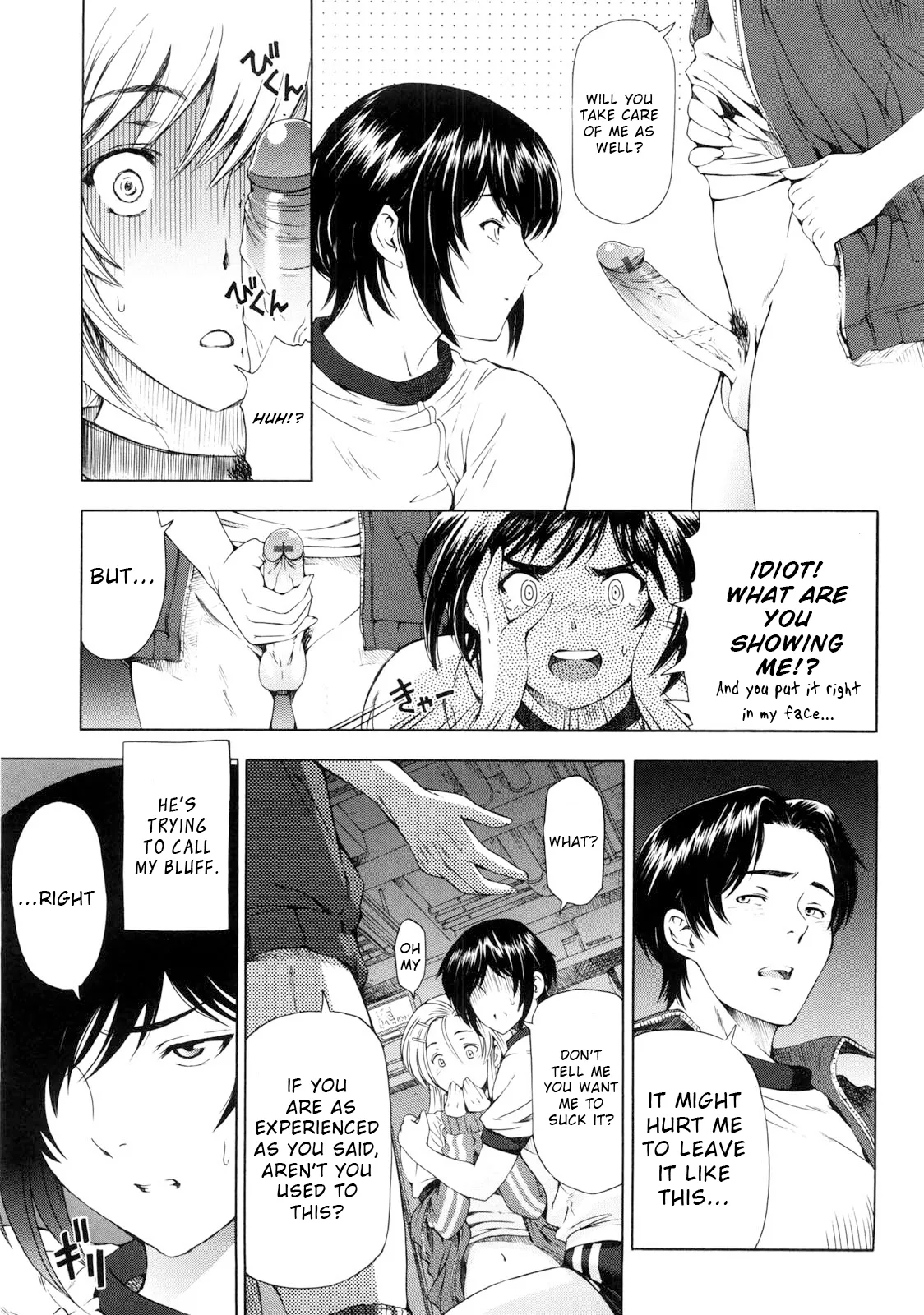 Kannou no Triangle | Sensual Love Triangle page 9 full