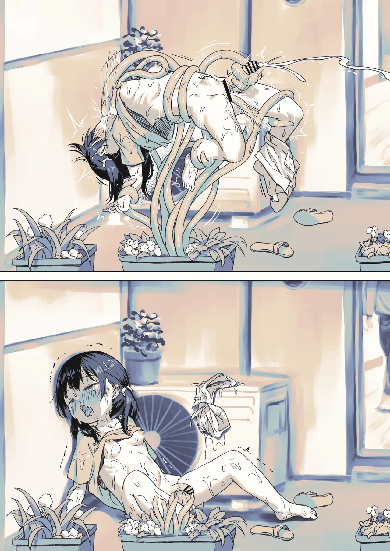 Ukkari Shokushu Shokubutsu o Sodatechatta Futanari-chan page 4 full