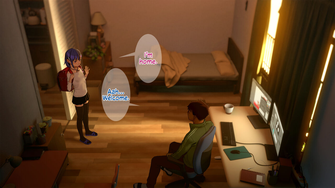 My Sister is a Semen Addict - A Day of Me and My Sister page 9 full