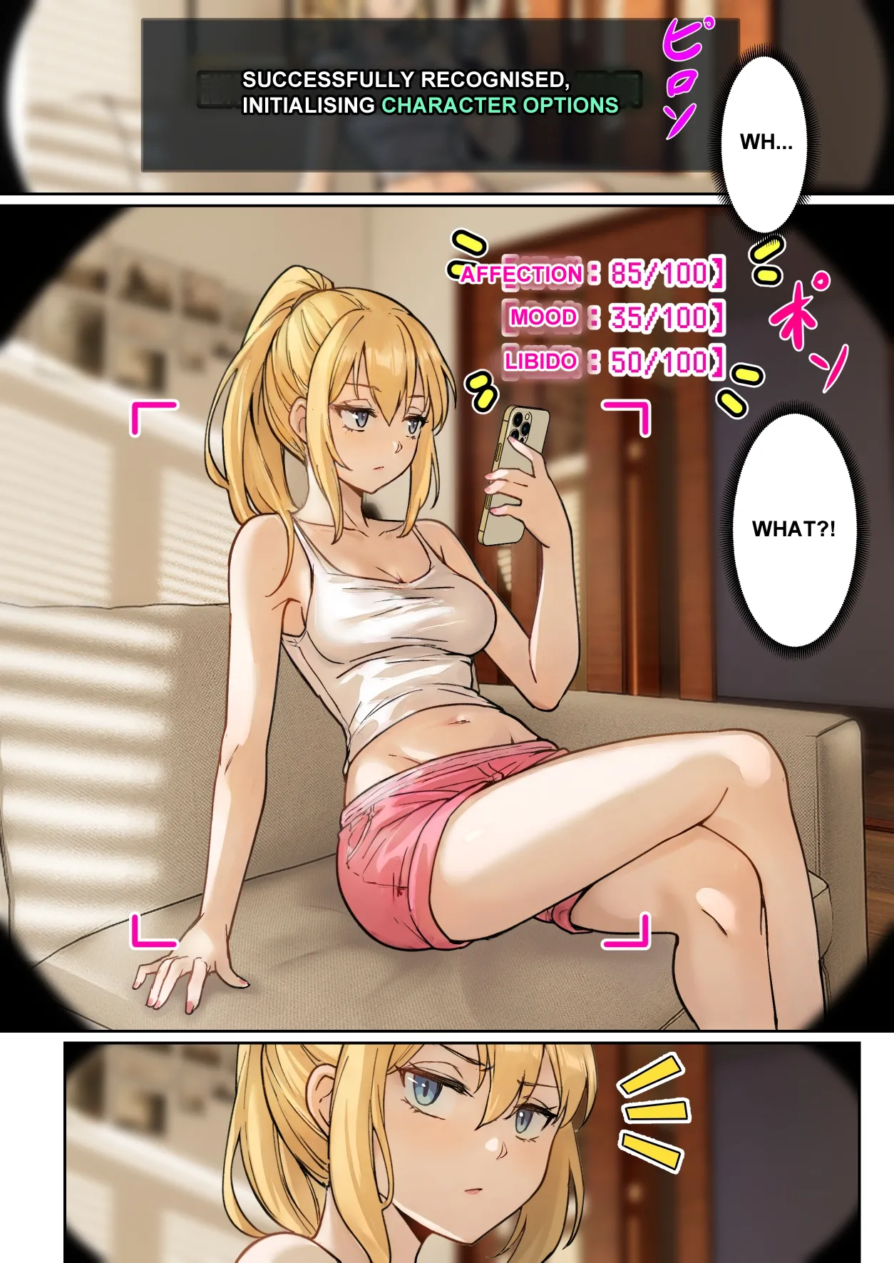 My AR glasses can see various stats about my foster sister?! page 8 full