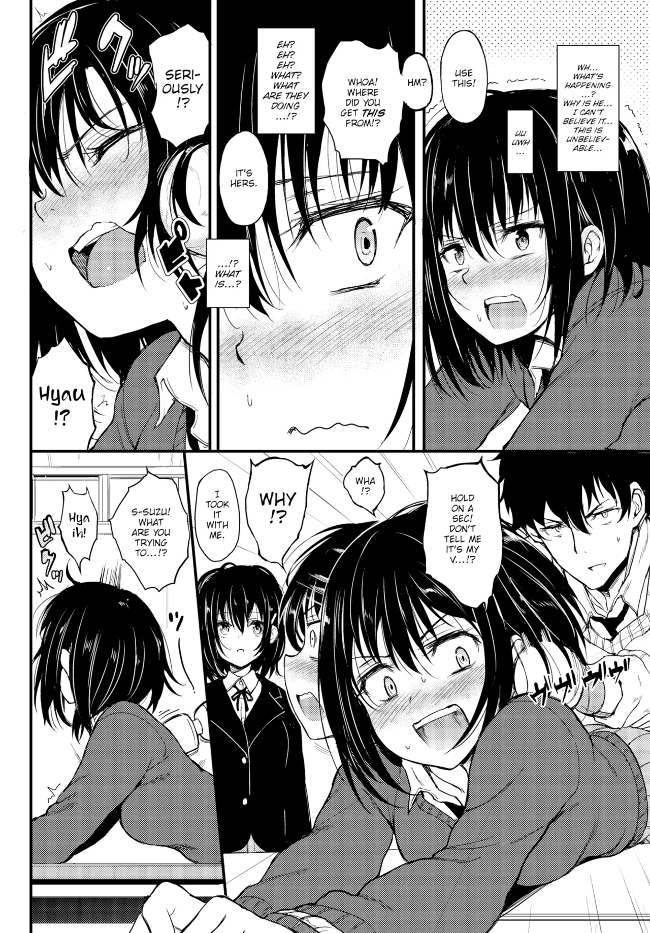 Kaede to Suzu + Kaede to Suzu Illustration collection page 8 full