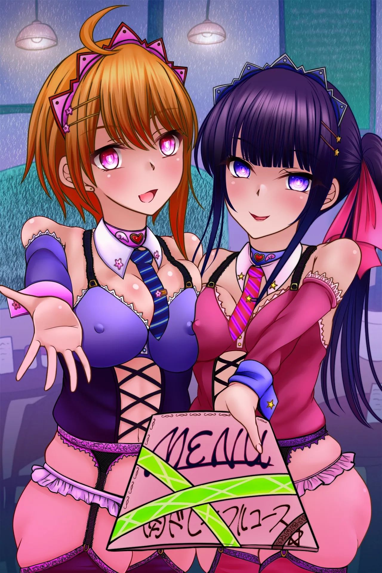 看板娘たちを俺専用の肉便器にした話。見つめるだけで女を即発情させられる力を手に入れた! page 2 full