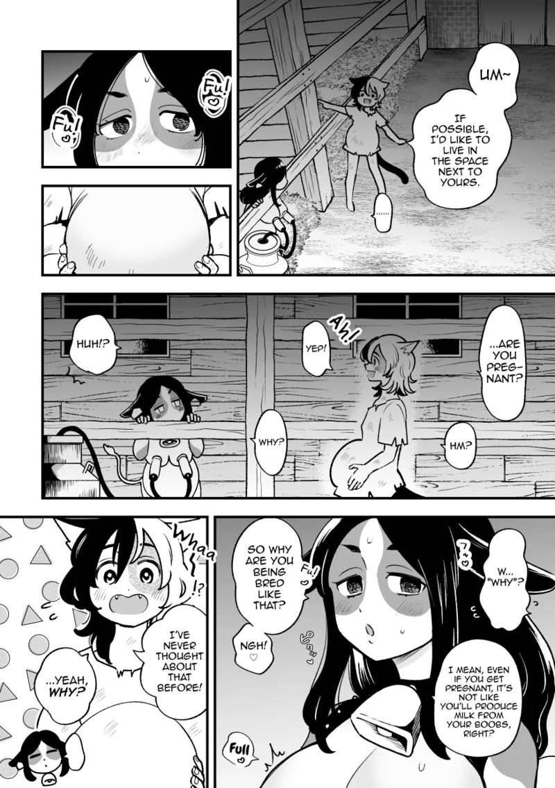 Nora Futanari Kemomimi no Ninshin page 6 full