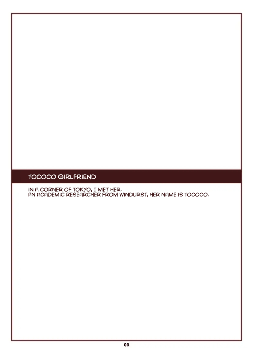 Tococo Kanojo. page 2 full