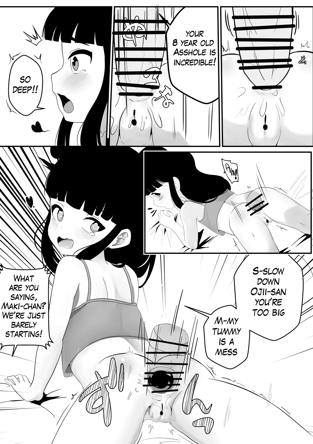 Maki-chan wa Motto Ookina Yubi ga Hoshii | Maki-chan wants bigger fingers page 8 full