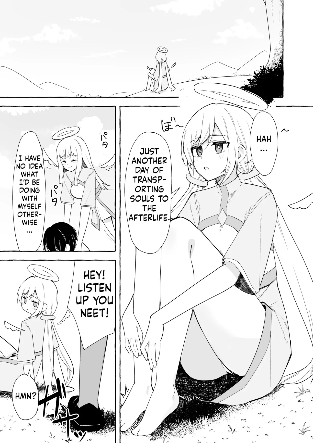 Futanari Akuma to Tenshii-chan page 1 full