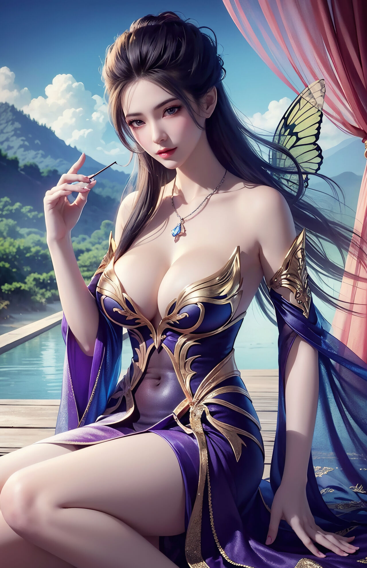 天行九歌-焰灵姬（墨迹图包系列） page 7 full