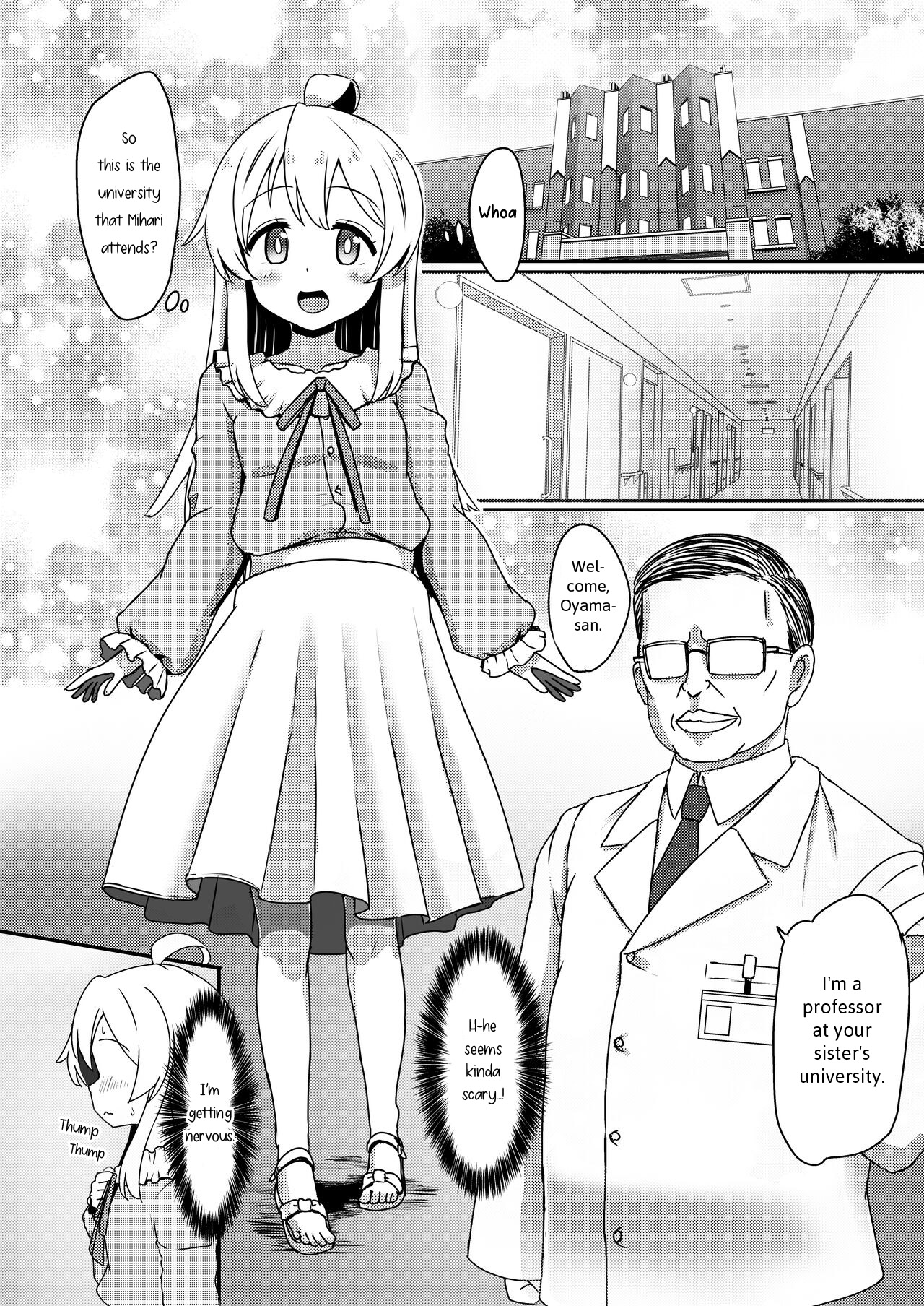 Oyama Mahiro no Mesuochi Haramase Shussan Jikken! page 4 full