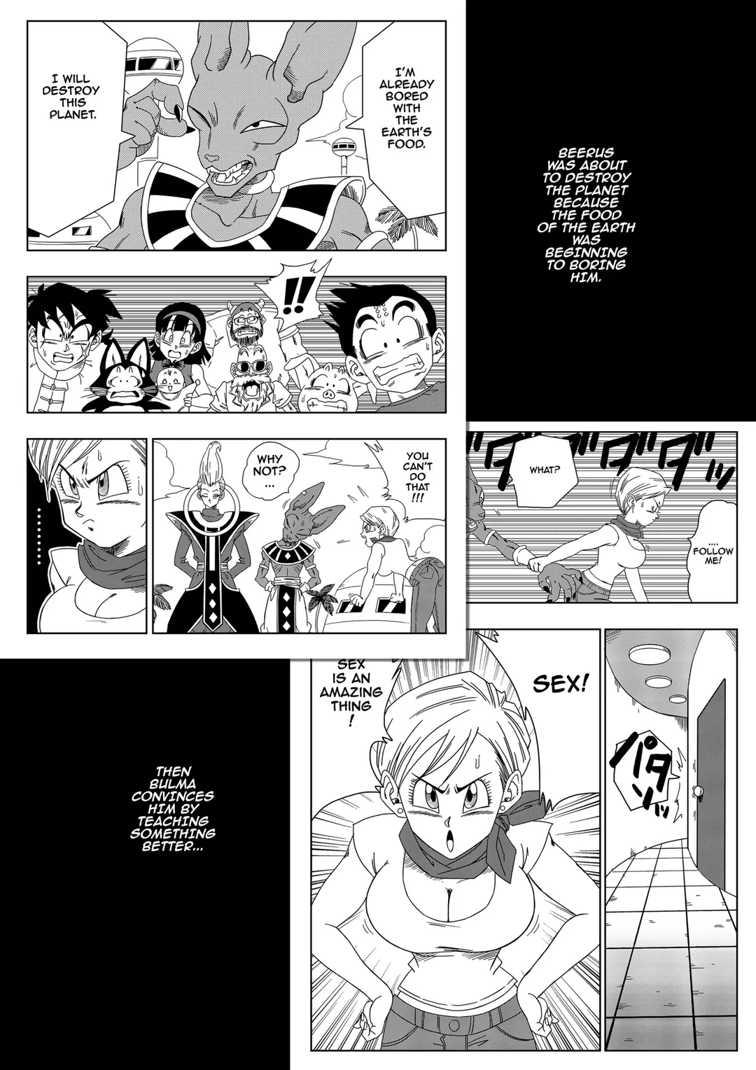 No One Disobeys Beerus !  Uncensored page 2 full