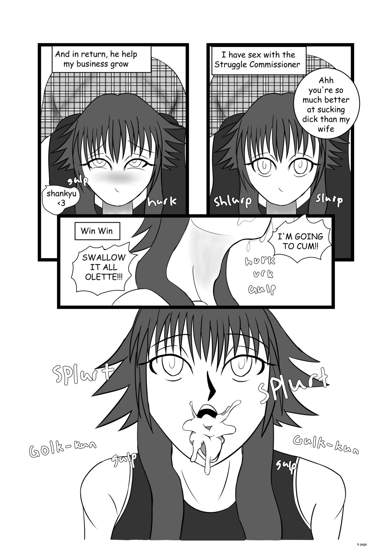 Kingdom Hearts - Olette comic page 6 full