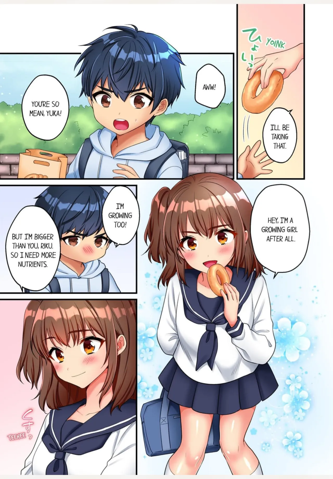 33cm no Fushidara ～Chinmarikei Joshi, Gacchiri Hold de Aragaenai Zecchou Press～ 1 | Sexy Times With My Tiny Childhood Friend 1 page 2 full