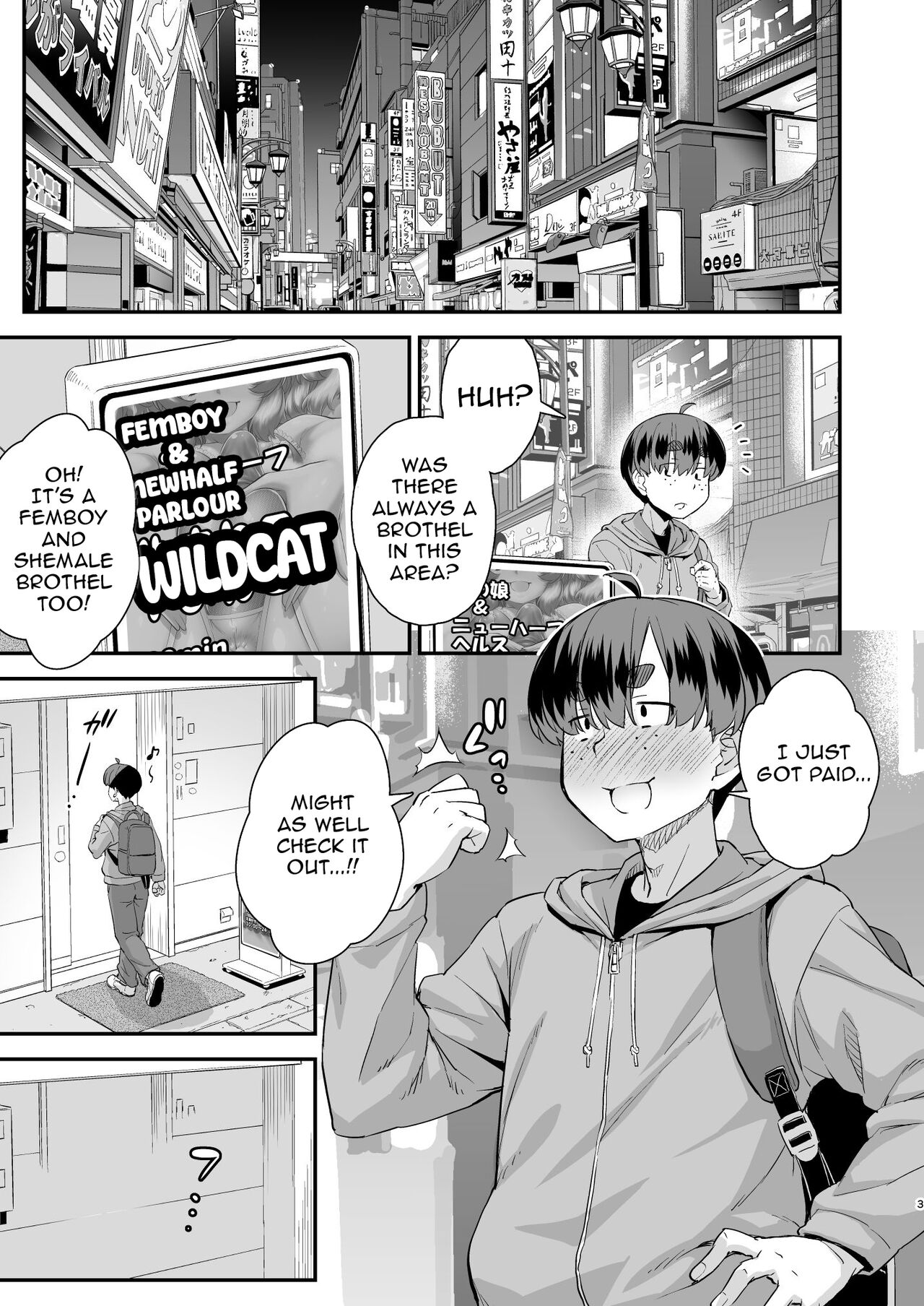 Chuumon no Ooi Otokonoko Fuuzokuten | Overbooked Femboy Brothel page 3 full