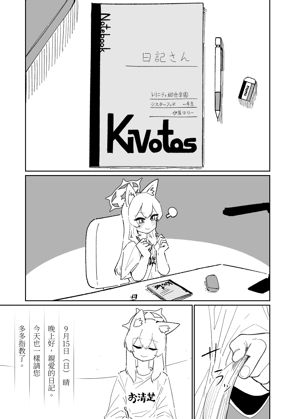 Mari's Delusion Diary | 瑪莉的妄想日記 page 2 full