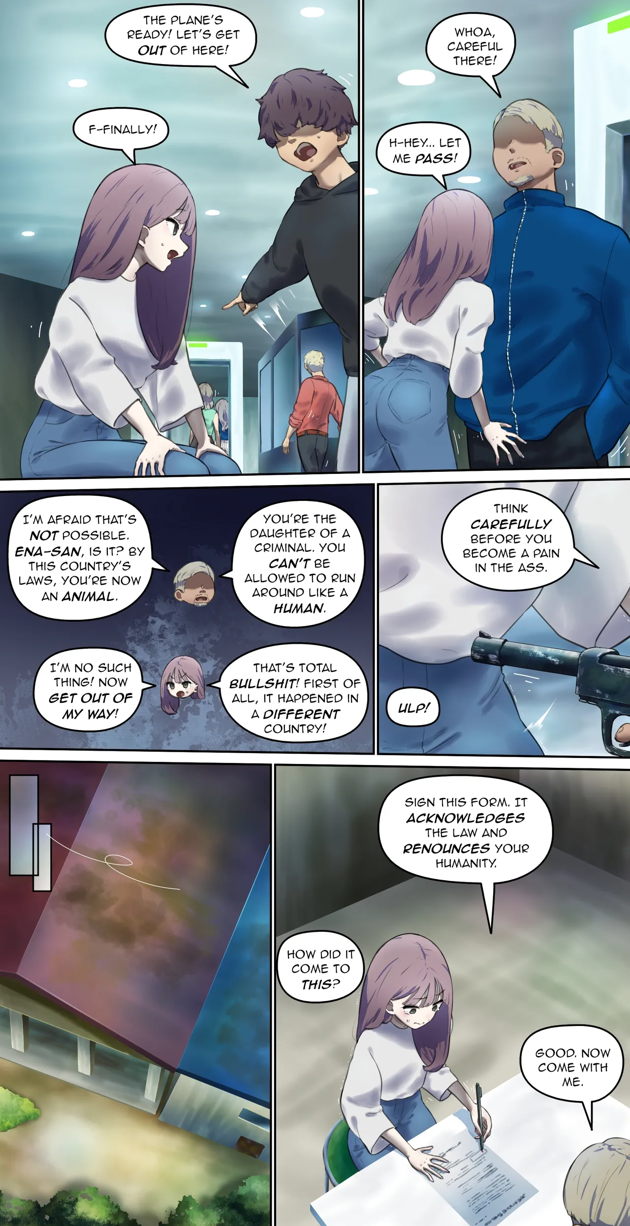 According to the law of the country where I came for the modeling shoot… 【Translated by kochakaden】 page 3 full