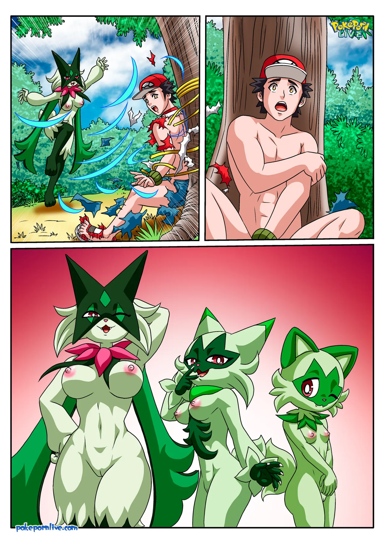 魔幻假面喵 蒂蕾喵 新叶喵本子 page 9 full