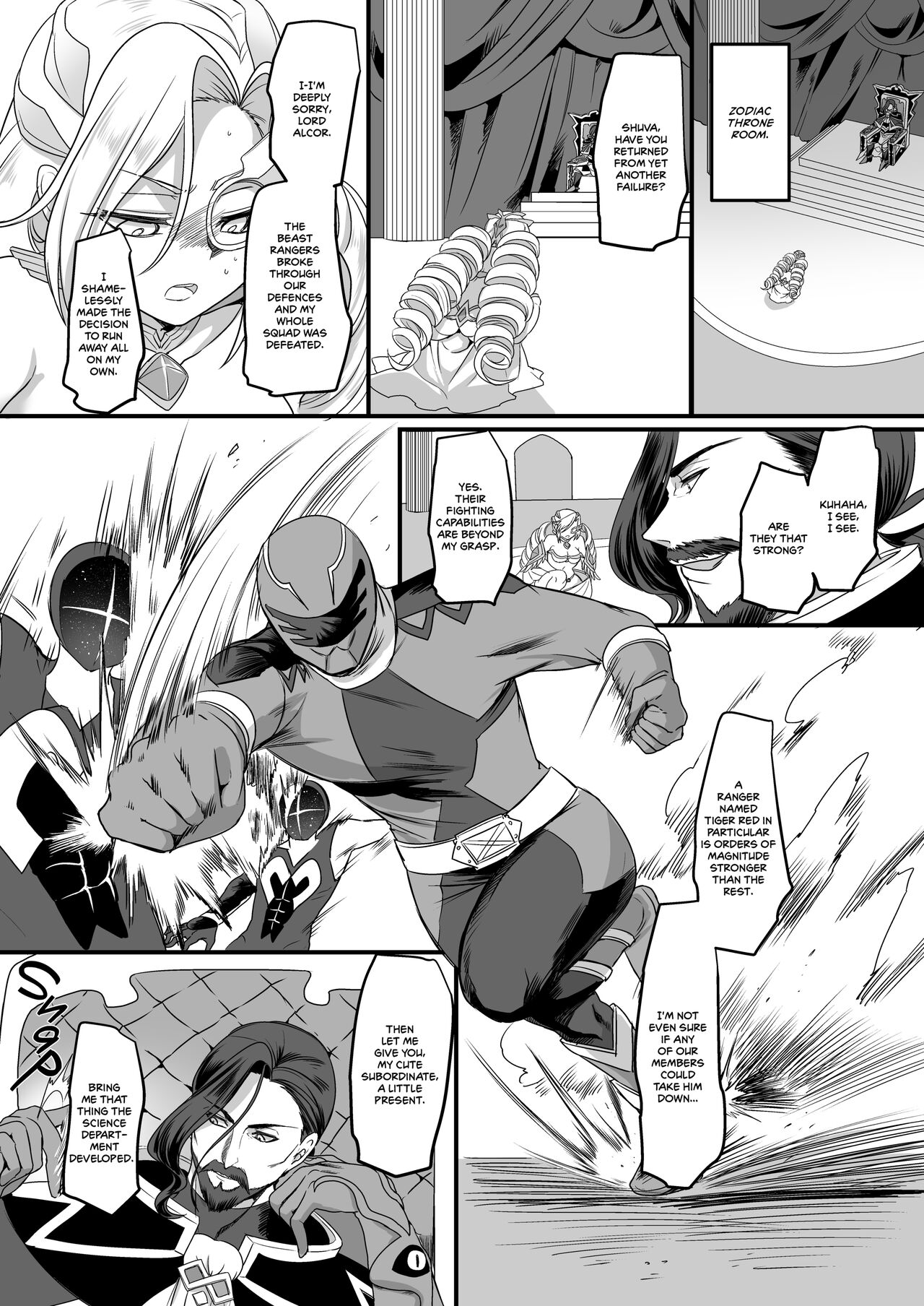 Beast Ranger Tiger Red: The Downfall of Justice page 4 full