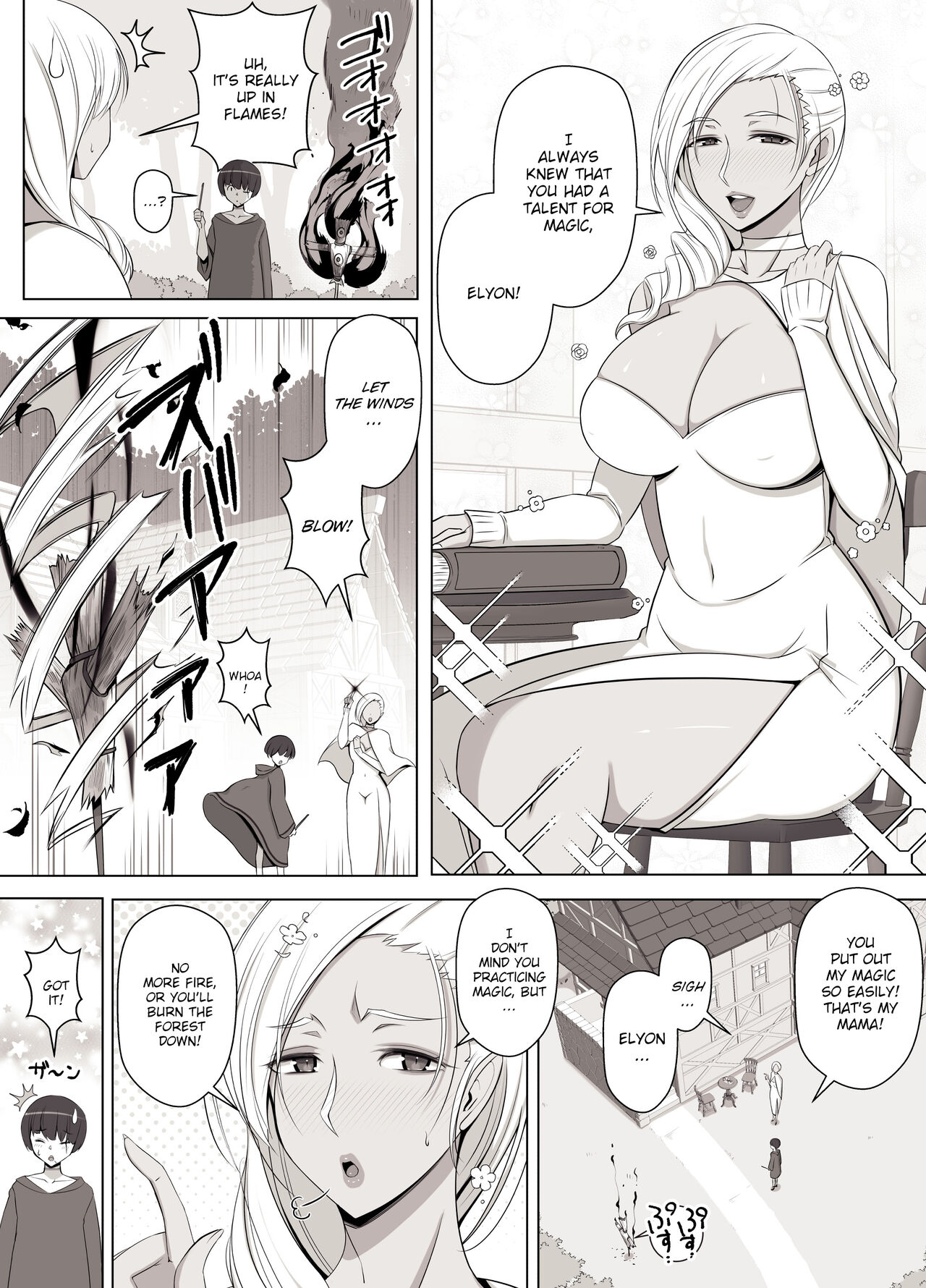 Majo no Noroi wa, Eien no Ai no You ni | The Witch's Curse is like Eternal Love page 3 full