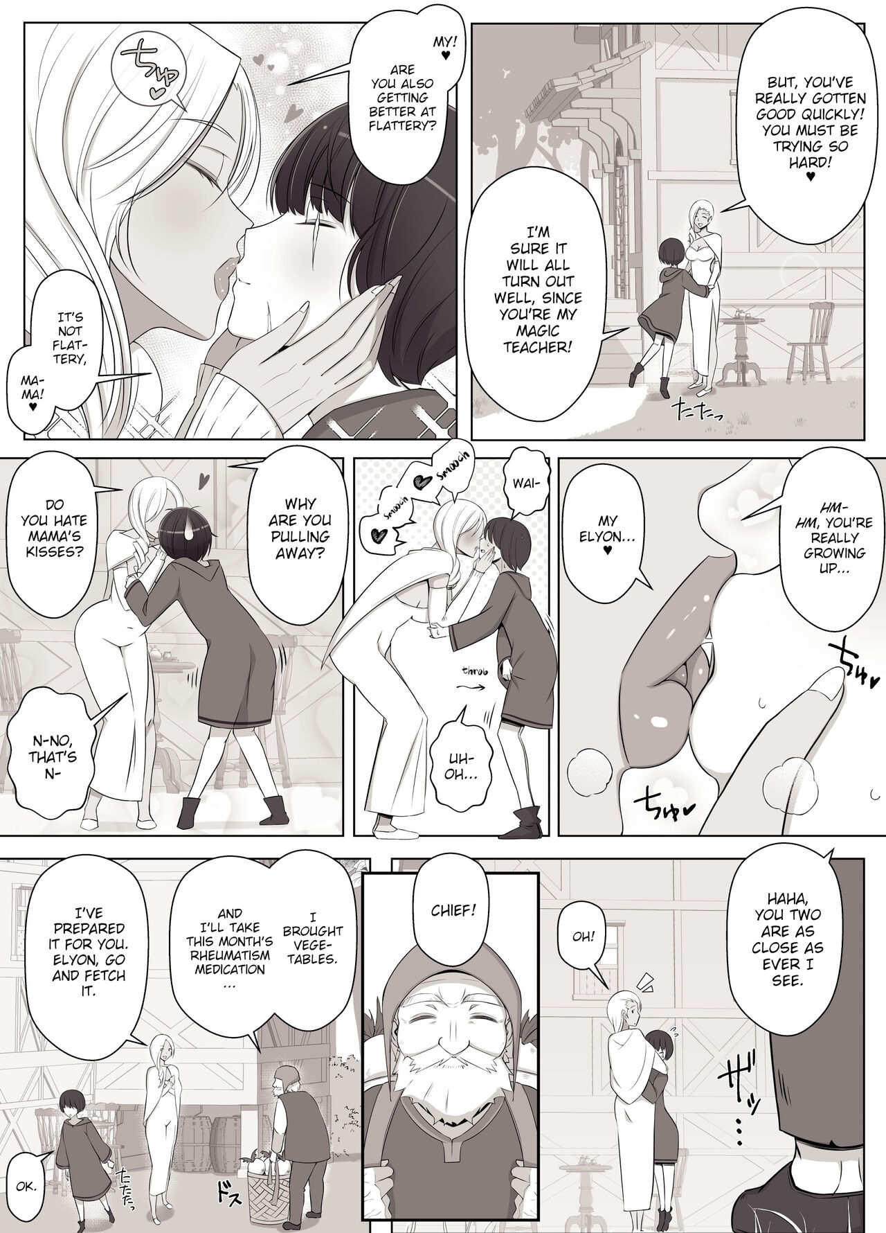 Majo no Noroi wa, Eien no Ai no You ni | The Witch's Curse is like Eternal Love page 4 full