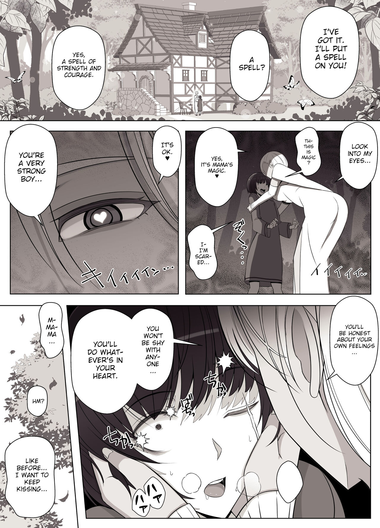 Majo no Noroi wa, Eien no Ai no You ni | The Witch's Curse is like Eternal Love page 6 full