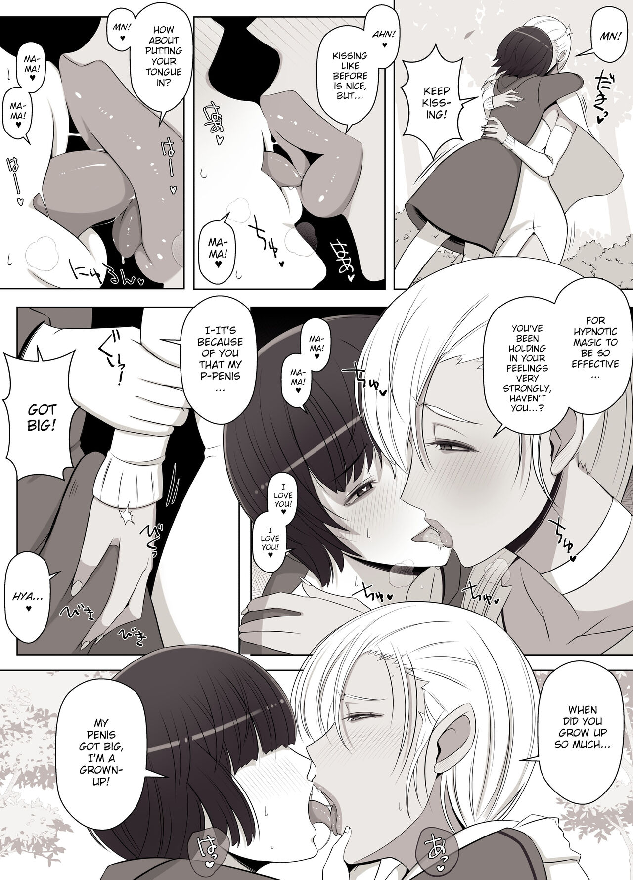 Majo no Noroi wa, Eien no Ai no You ni | The Witch's Curse is like Eternal Love page 7 full