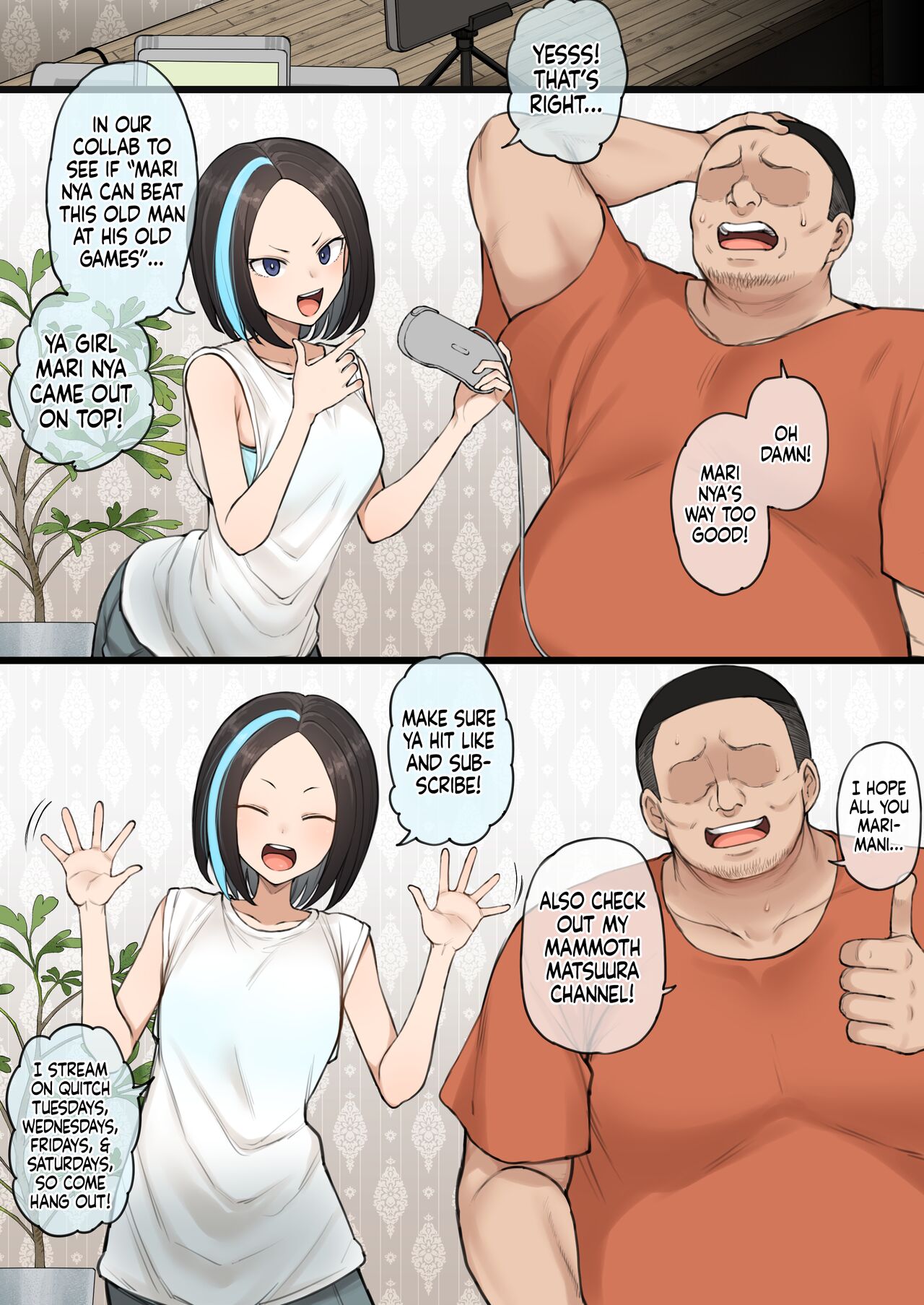 Ninki Game Haishinsha no Sei Jijou | Popular Game Streamer's Sexual Affair page 3 full