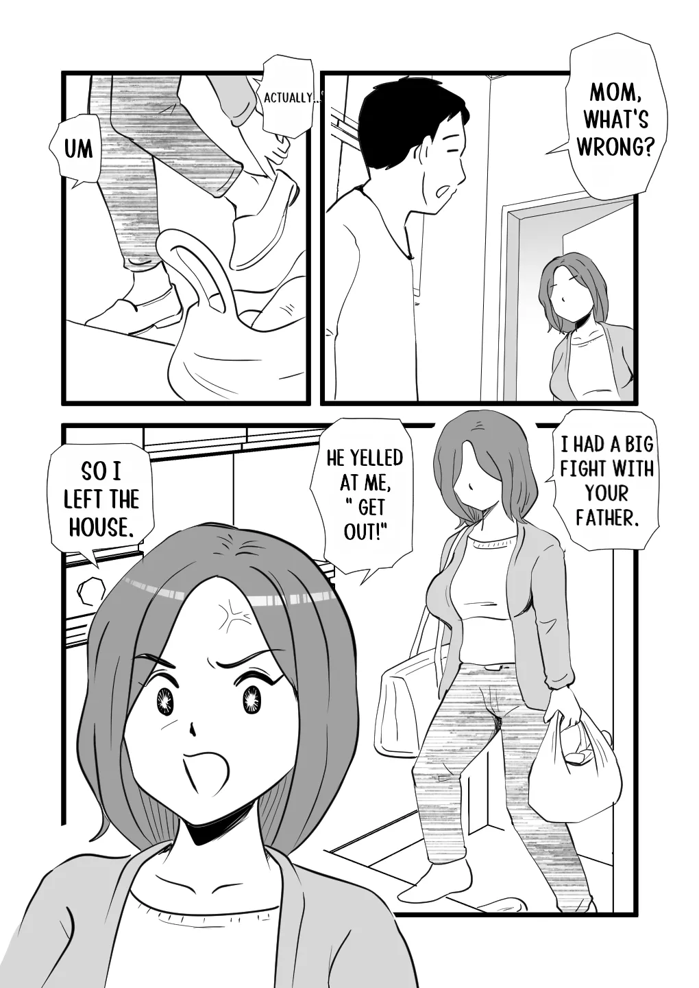 Iede Shitekita Kaa-san no Seiyoku ga Sugokatta page 4 full