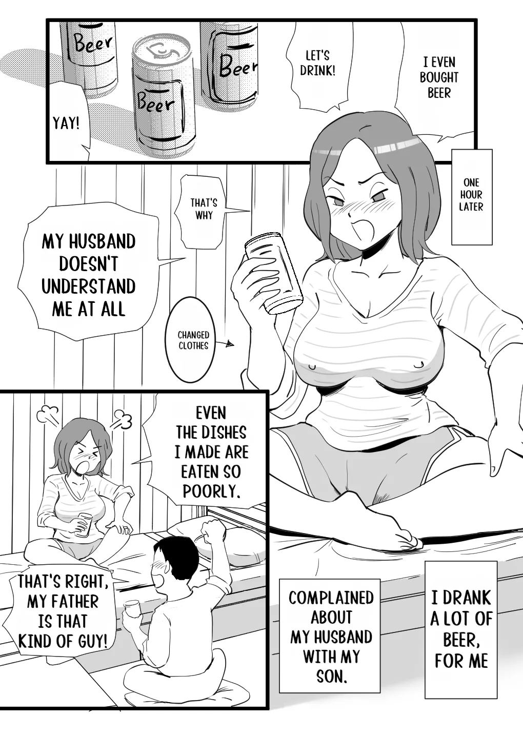 Iede Shitekita Kaa-san no Seiyoku ga Sugokatta page 8 full