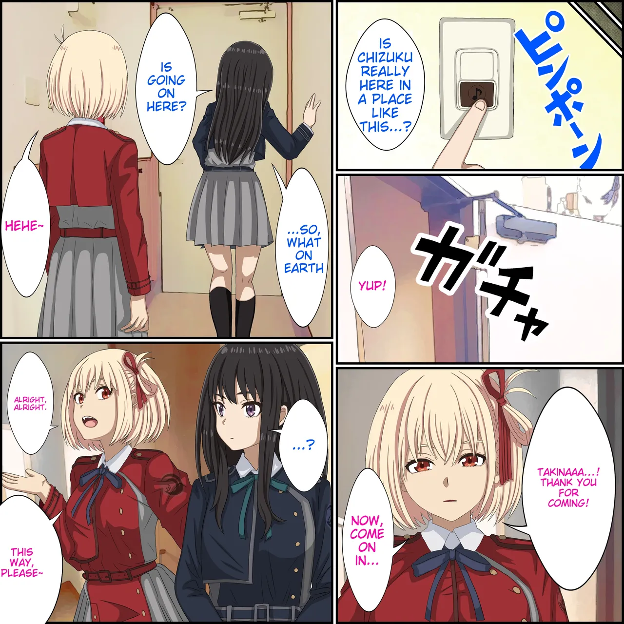 "Saiminjutsu de Lycoris o Omochikaeri Shite Mita 2" Lycoris Recoil, Inoue Takina Saimin Hen! page 3 full