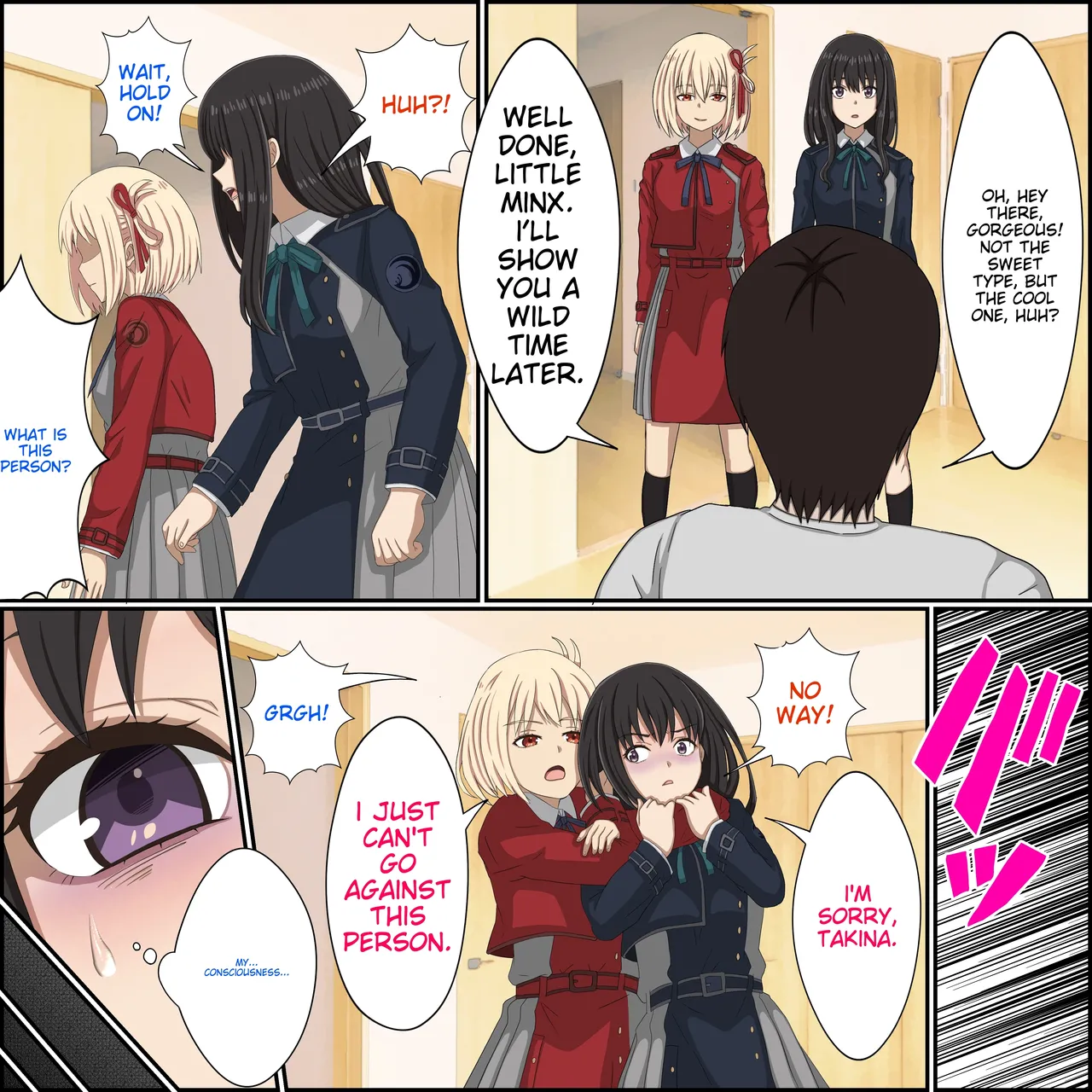 "Saiminjutsu de Lycoris o Omochikaeri Shite Mita 2" Lycoris Recoil, Inoue Takina Saimin Hen! page 4 full