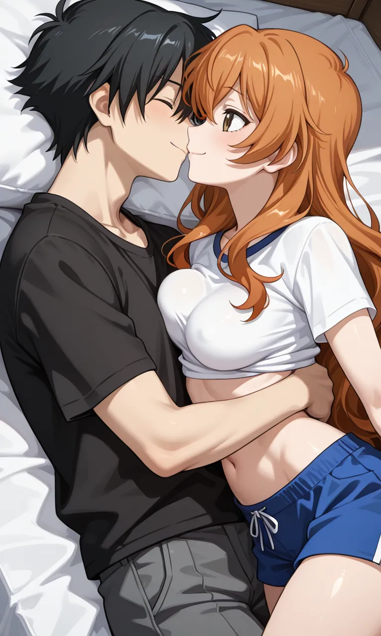 Kouko x Makoto AI Art page 1 full