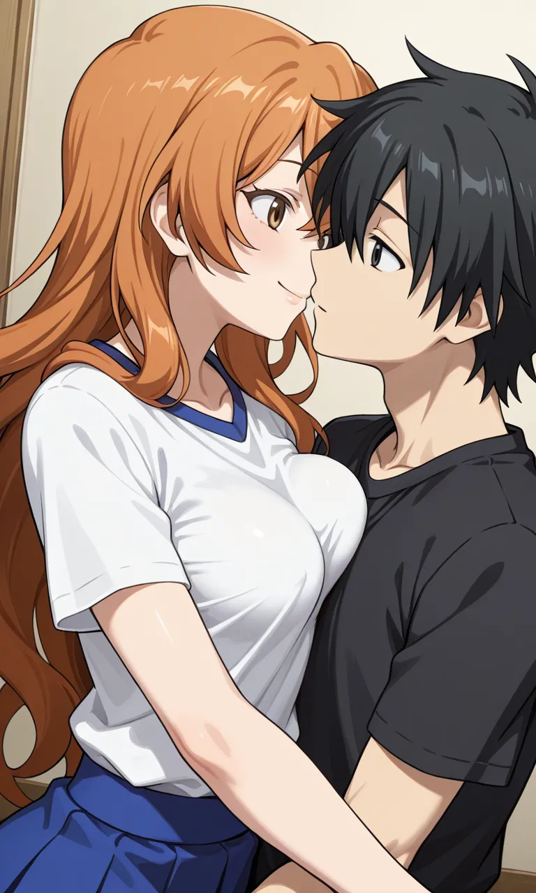 Kouko x Makoto AI Art page 3 full