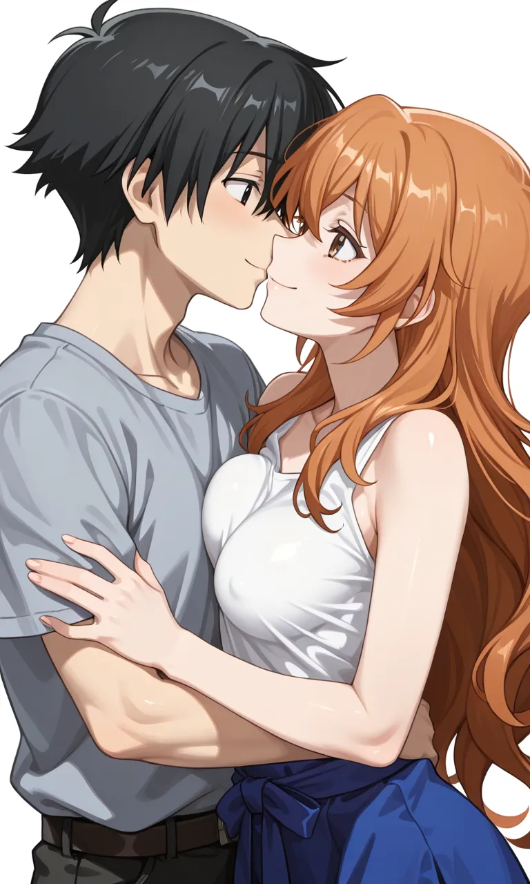 Kouko x Makoto AI Art page 4 full