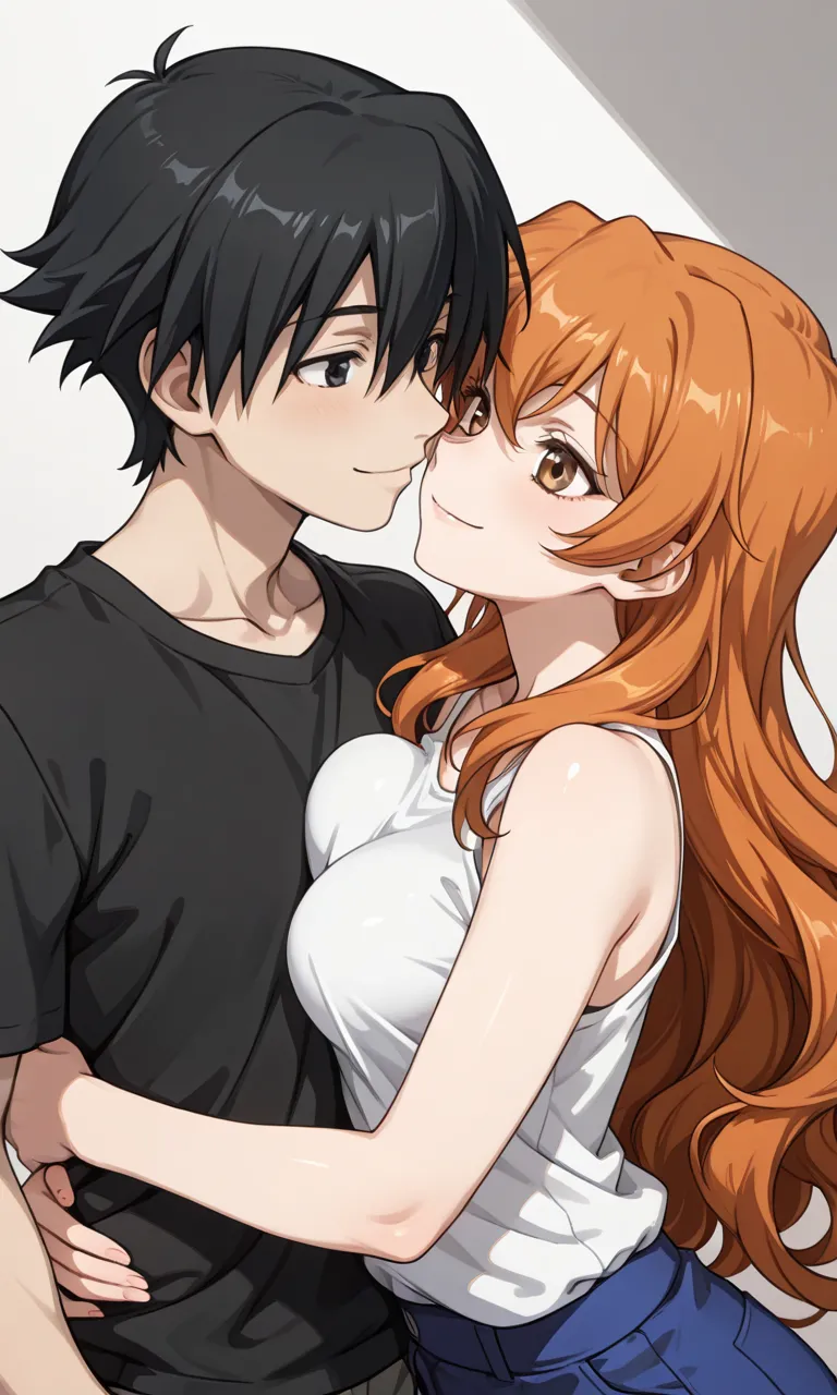 Kouko x Makoto AI Art page 5 full