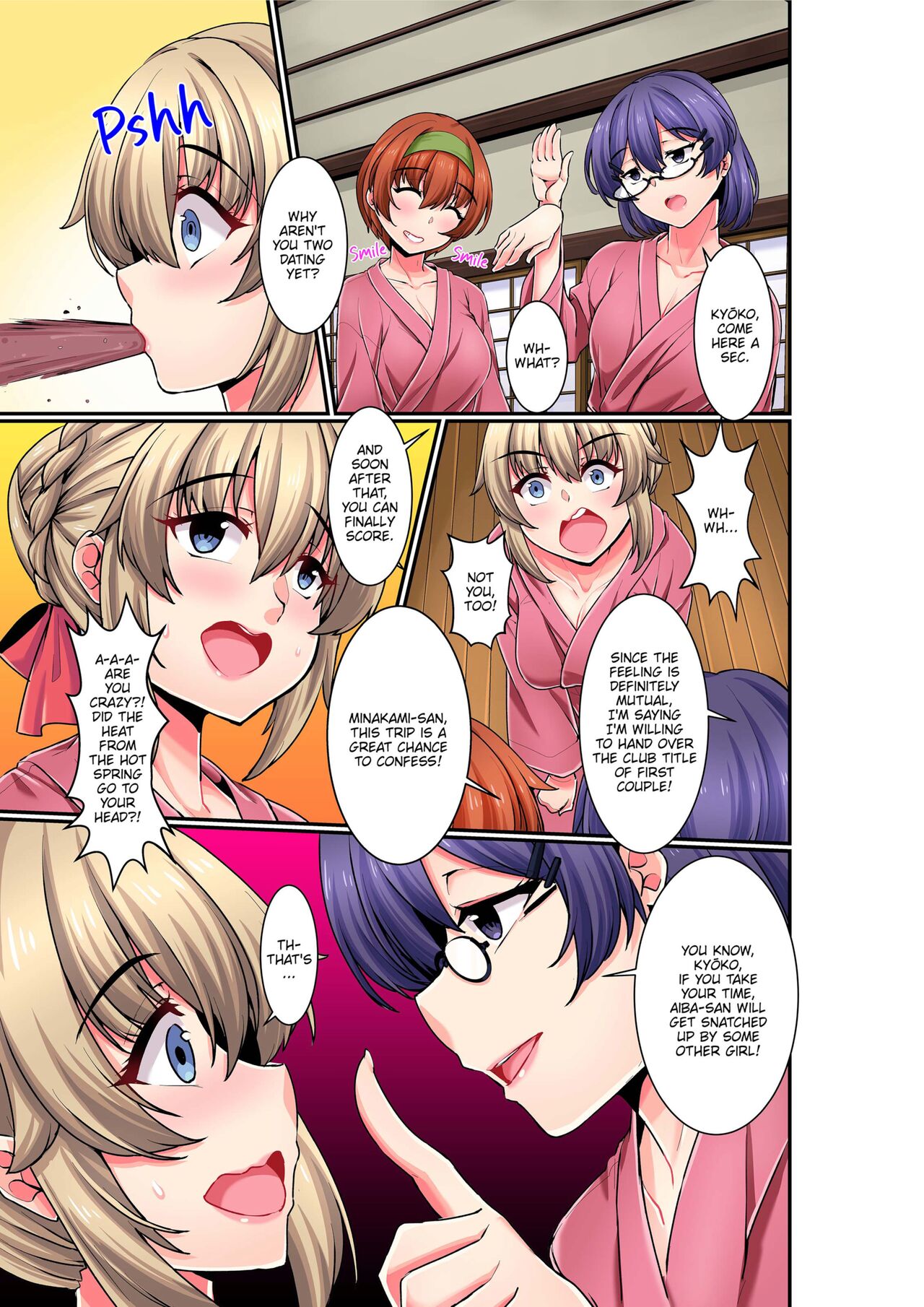 After Mistakenly Entering The Men's Bath, I Got It From Younger Men Again and Again... nglish page 5 full