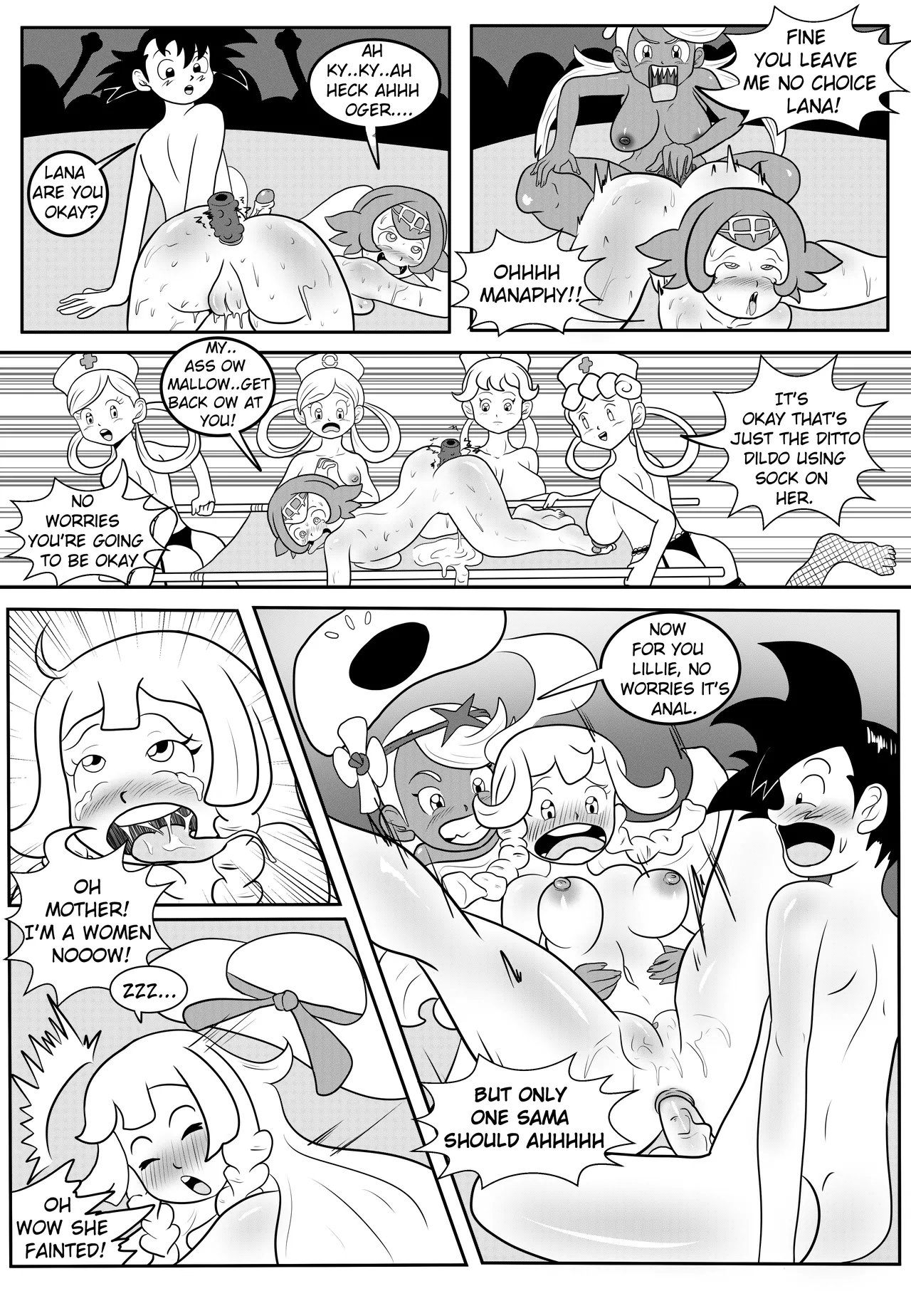 Ash's sex battle with Pokegirls page 9 full