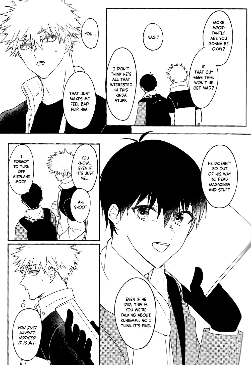 Never say, Give up! page 7 full