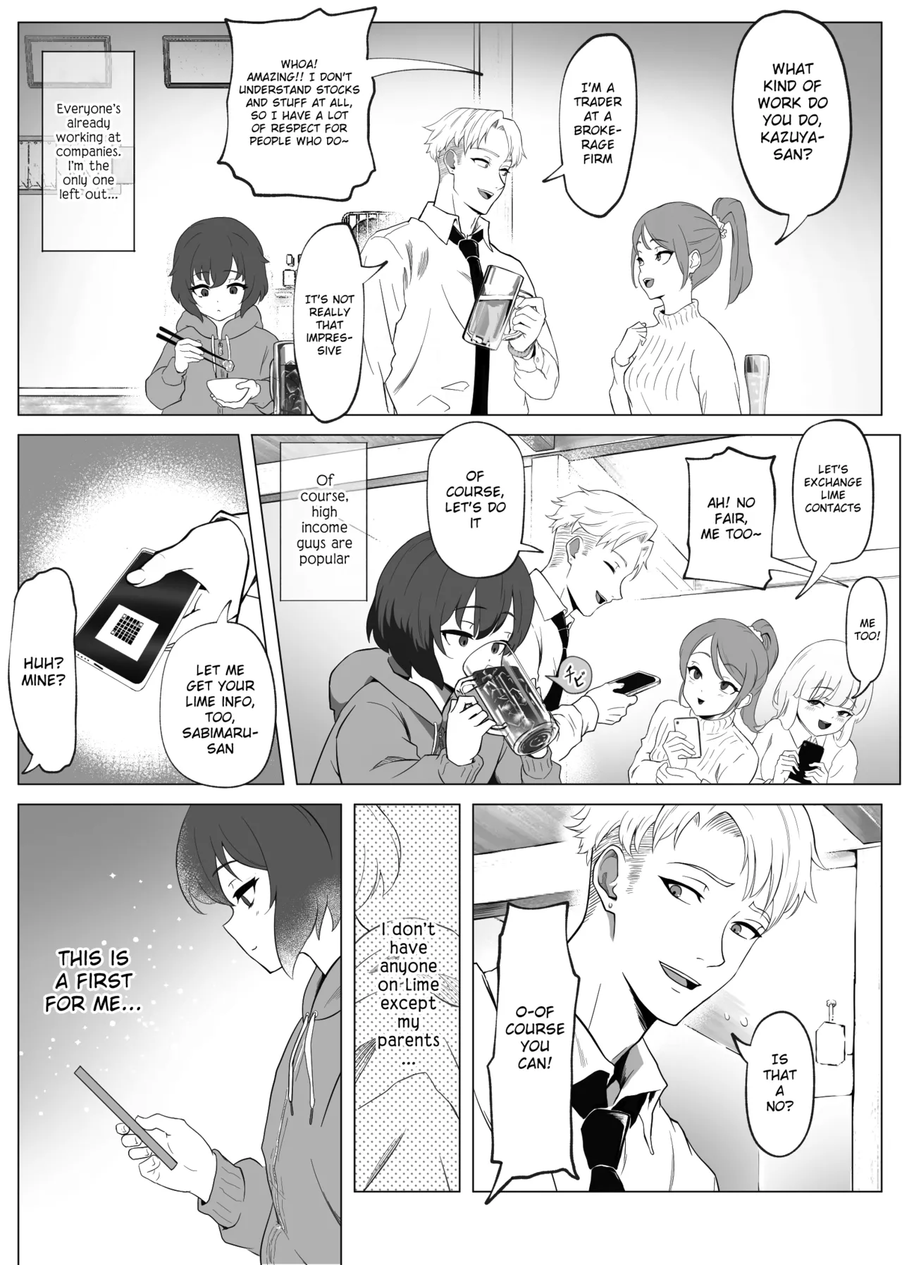 "Hihou" Inkya ga Tomodachi Tsukuri shitara Shujuu Kankei ni Natteta Ken page 8 full