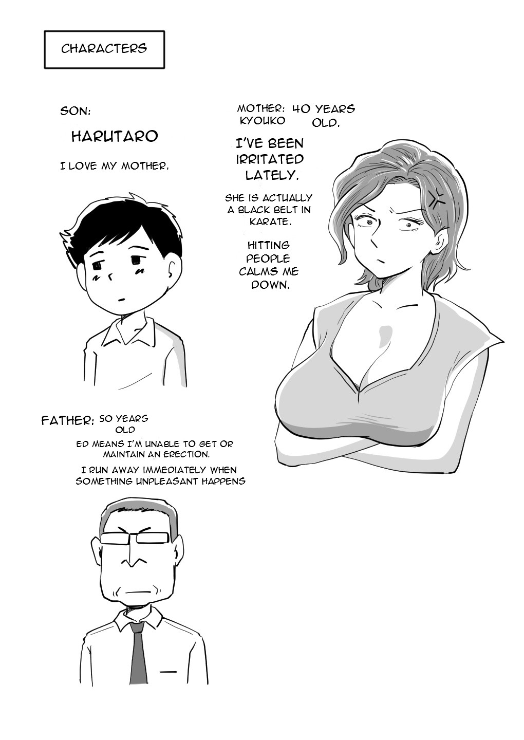 Kigen no Warui Haha wo Koufuku ni Saseta Musuko - The Son Who Made His Grumpy Mother Happy page 3 full