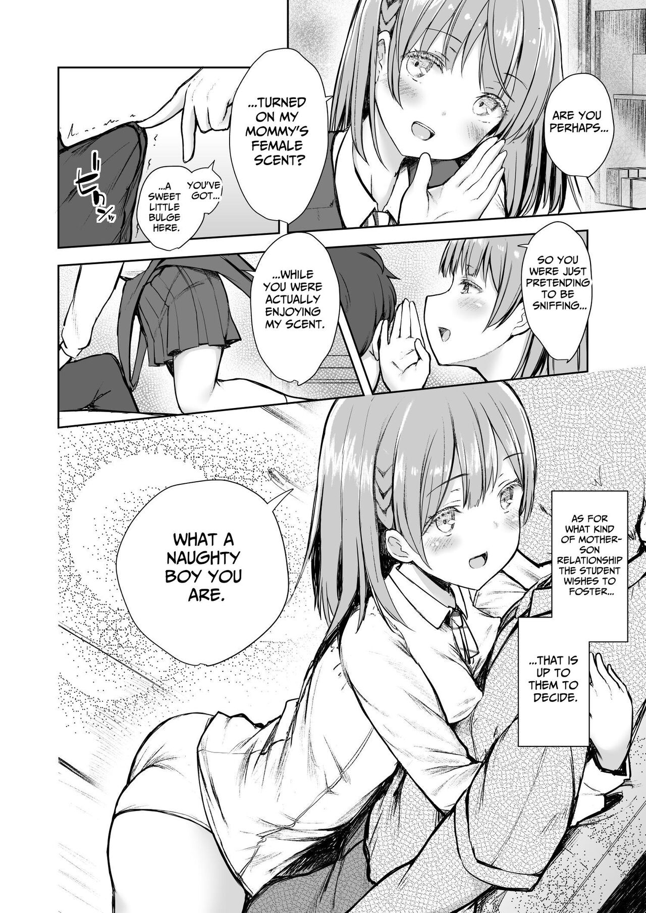 Mama Class ~Sakuragawa Chuutoubu Tokubetsu Boshi Class~ | Mama Class ~Sakuragawa Academy's Special Class for Mother and Son~ page 5 full