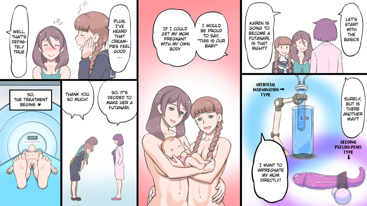 Futanari Syndrome〜Mama and daughter child making classroom page 6 full