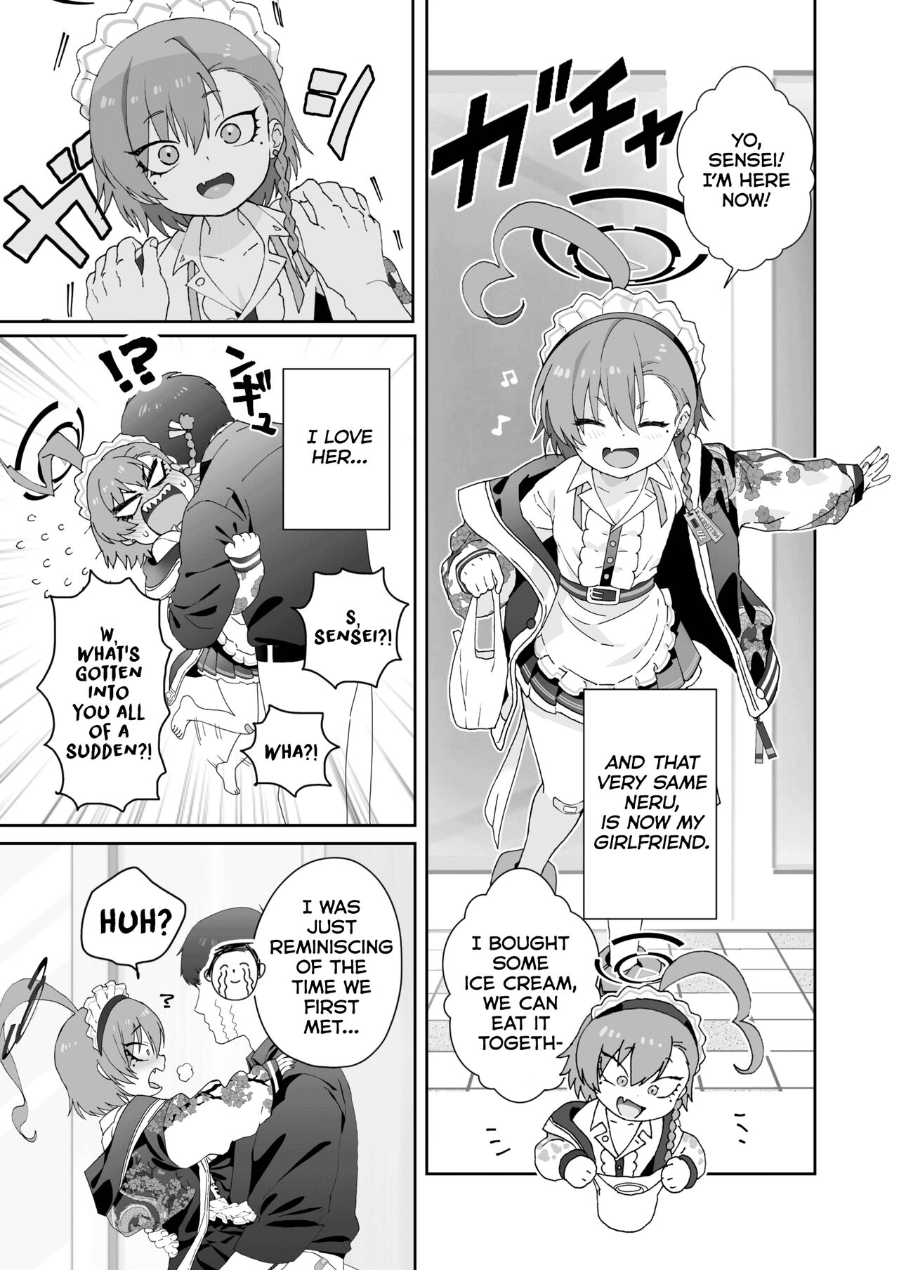Aishiteru no Kotoba Hashirinai kurai ni Neru ga Daisuki | There Aren't Enough Words to Say How Much I Love You, Neru-chan!! page 9 full