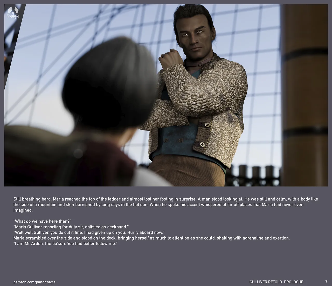 Gulliver Retold page 8 full