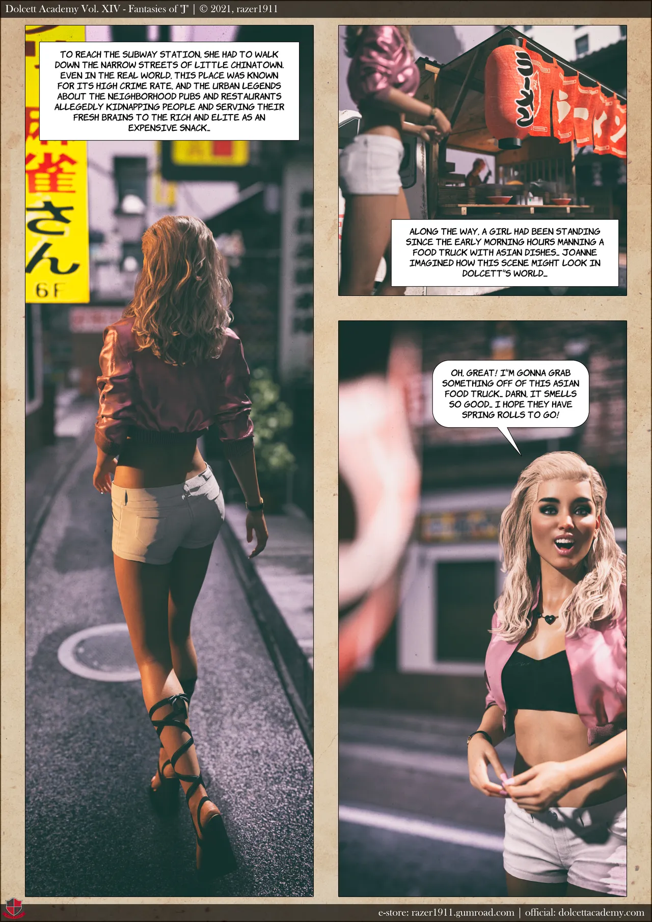多尔赛特学院系列 第 14 卷 - Joanne 的幻想 page 6 full