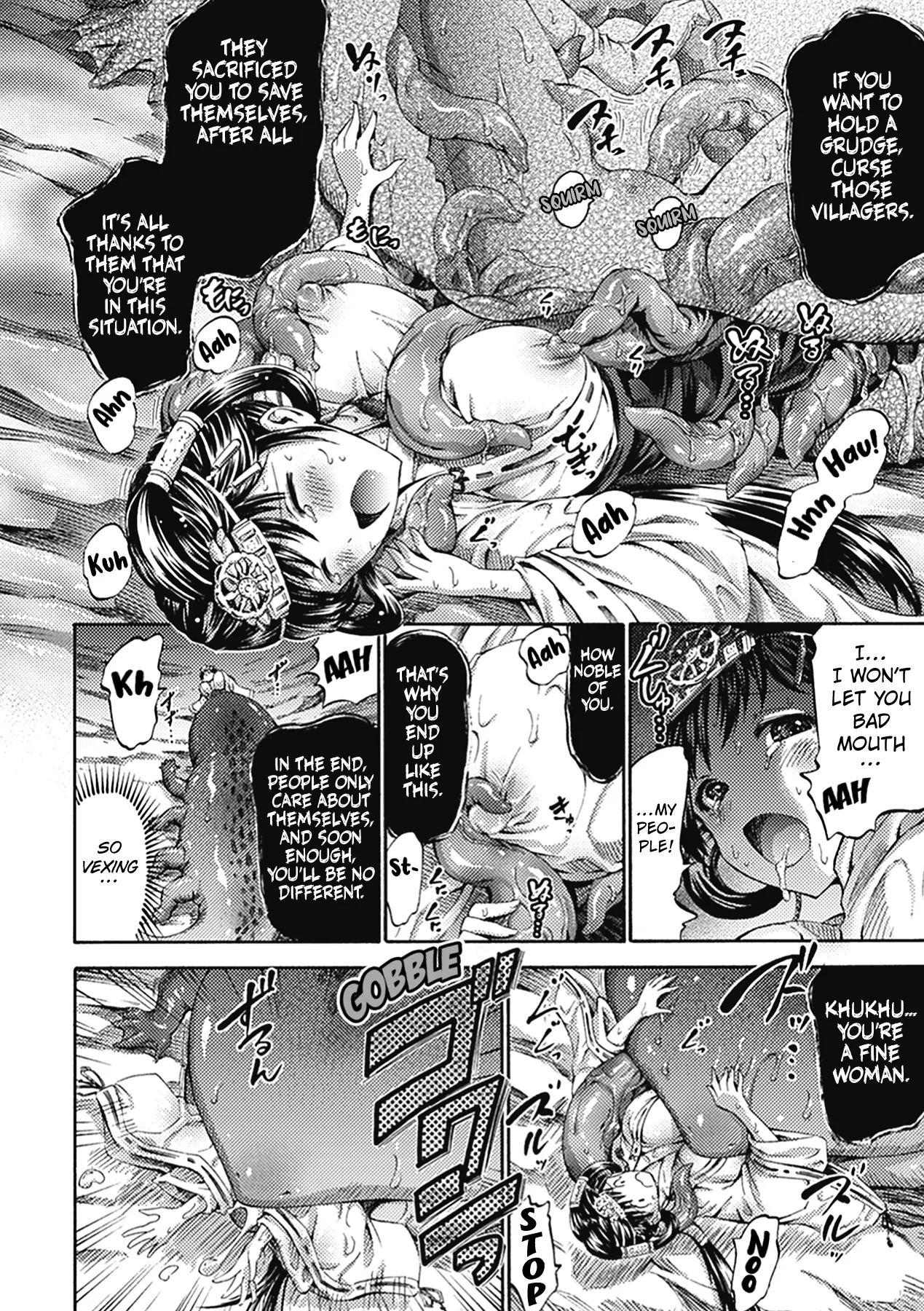 Kashin-sama ni Sasagu | Sacrificed to the River God page 8 full