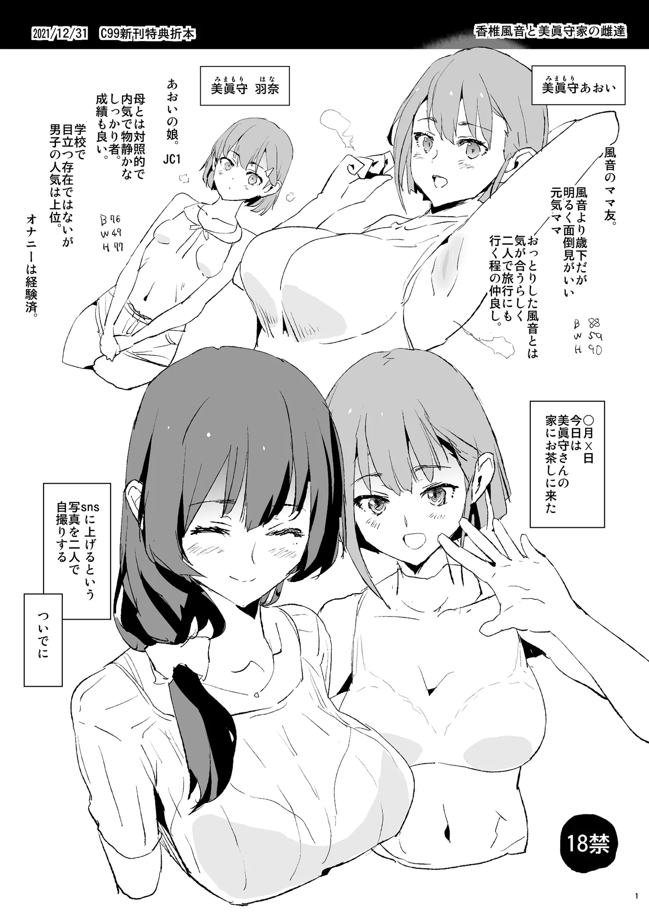 C99新刊特典ペーパー page 1 full